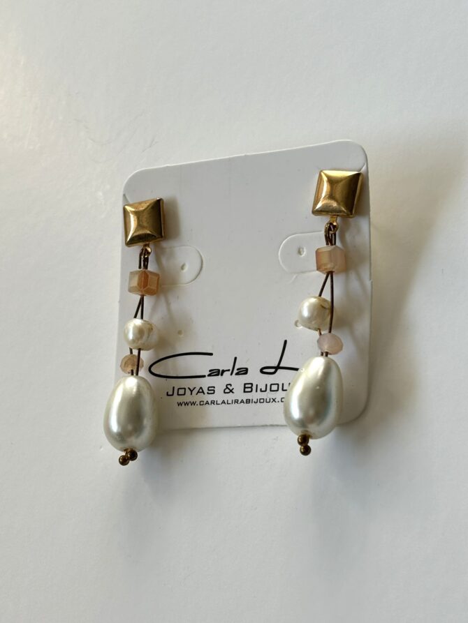 Pendientes Perla chic