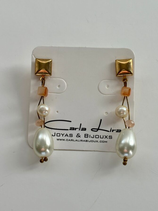 Pendientes Perla Chic